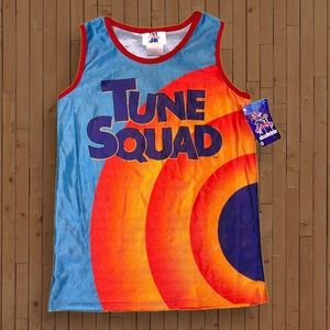 New w/ Tags - Space Jam Looney Tunes Jersey - Boys L